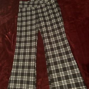 Maurices (Large) Plaid & Flared Dress Pants